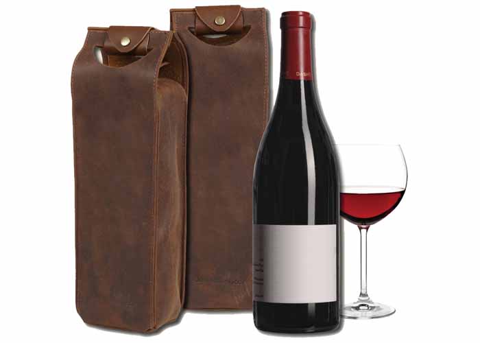 5544 - Leather Bottle Carrier