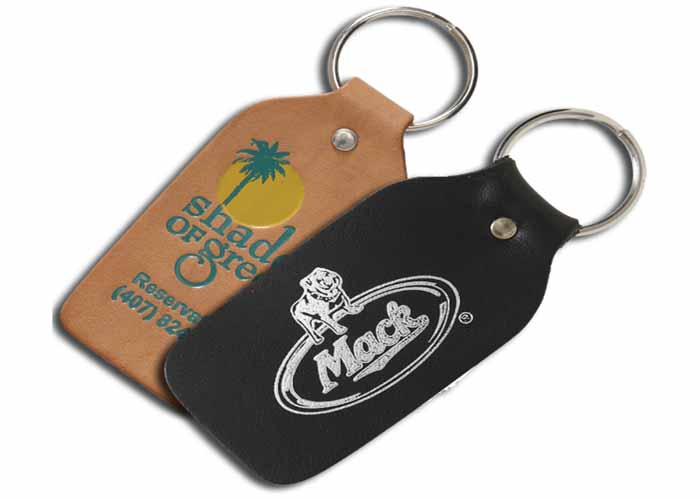 6553 - Die Cut Key Rings & Tags/Rectangular Tag